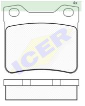 Icer Brakes 181109 - JGO.PASTILLAS