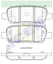 Icer Brakes 181838 - JGO.PASTILLAS