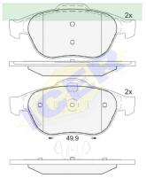 Icer Brakes 181861 - JGO.PASTILLAS